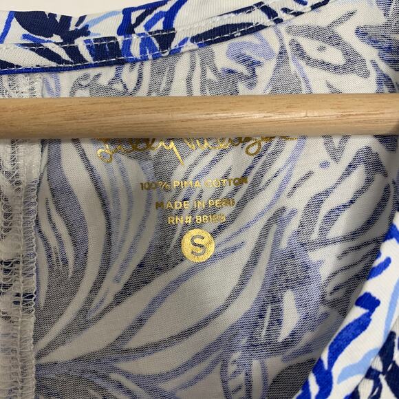 Lily Pulitzer Blue Pandarama Dress Womens Blue Small - Picture 7 of 10